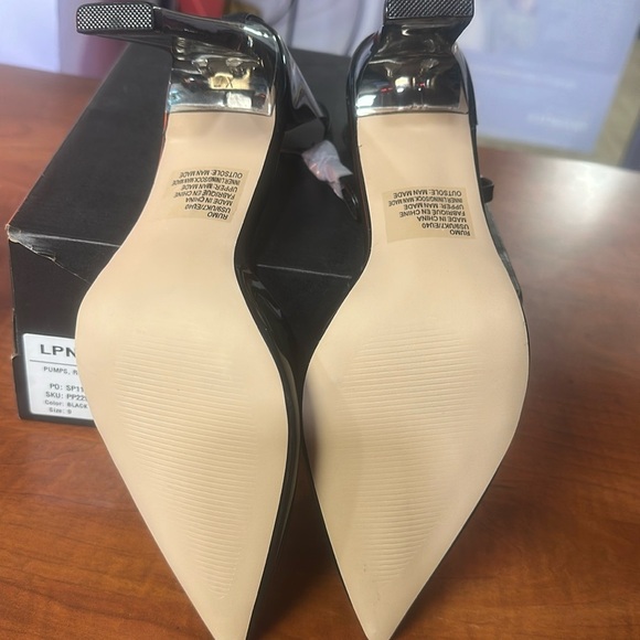 Rumo Pointed Toe Pump- Beige - Picture 3 of 9